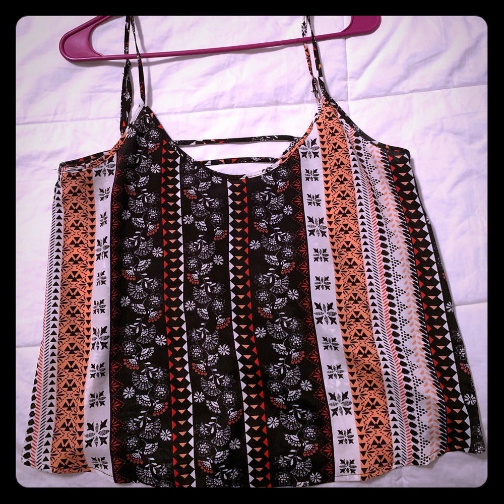 Cute tank top with fun print